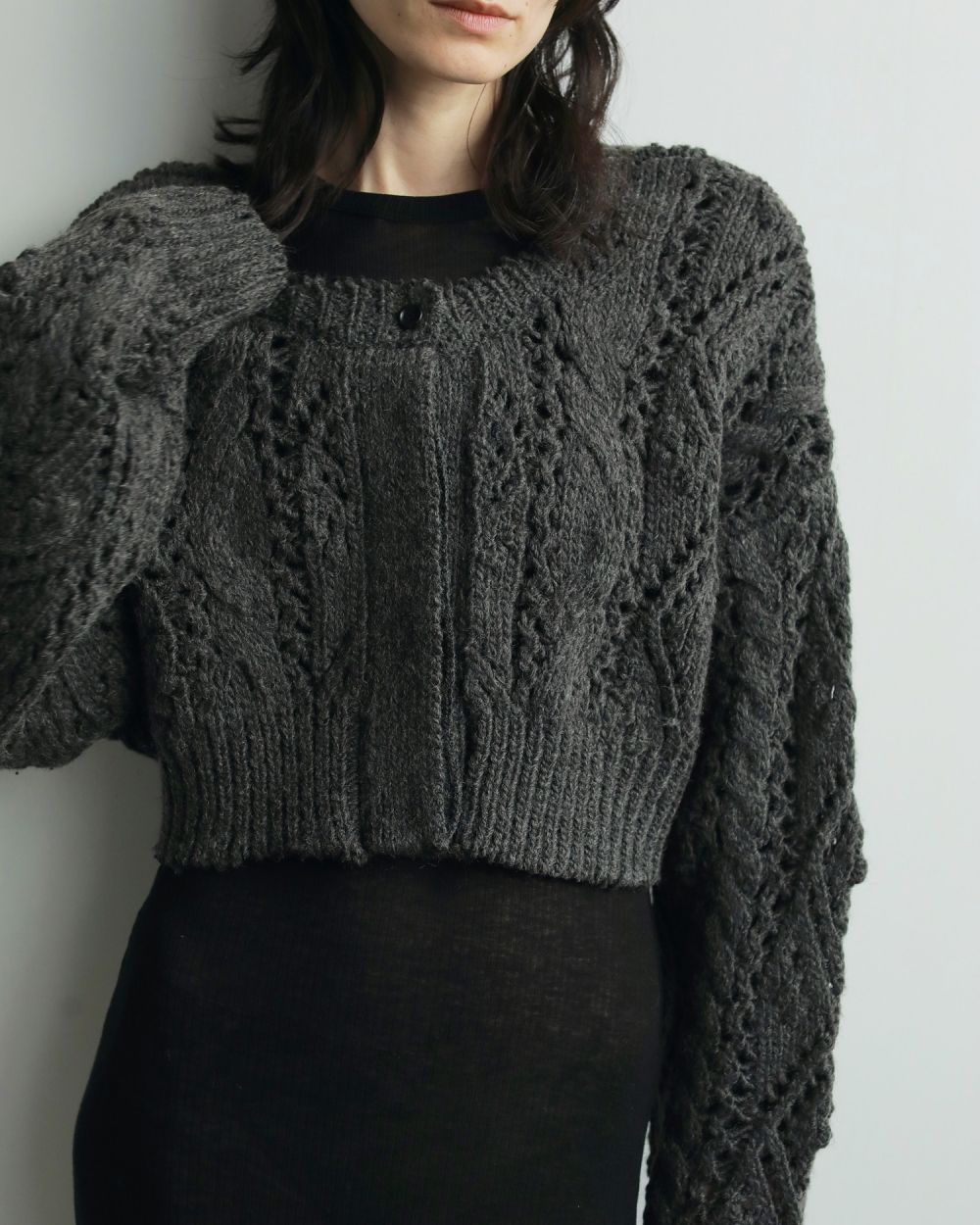 アンヌークanuke Cable Knit Cardiganケーブルニットカーデ ànuke online store（アンヌーク） / Cable Knit CardiganCable