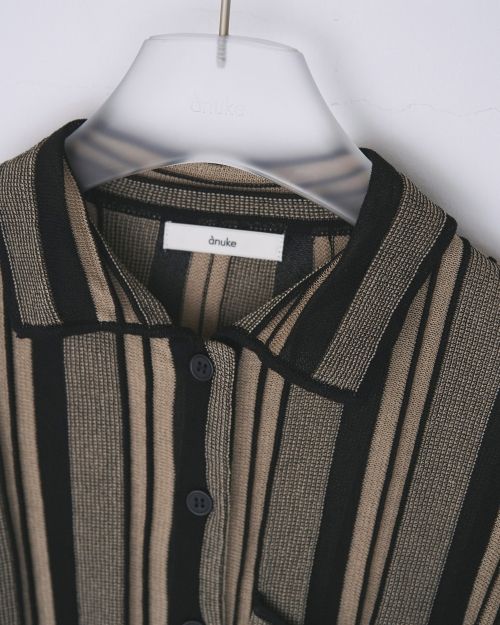 courrèges ストライプ 半袖ニット 38♡ courrèges クレージュ 半袖ニット トップス 38 ネイビー
