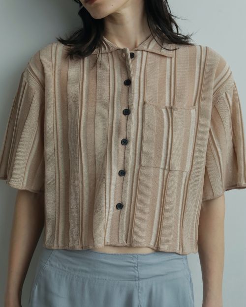 ànuke online store（アンヌーク） / Stripe Knit ShirtsStripe