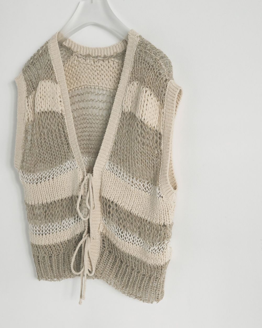 ànuke online store（アンヌーク） / Border Knit VestBorder