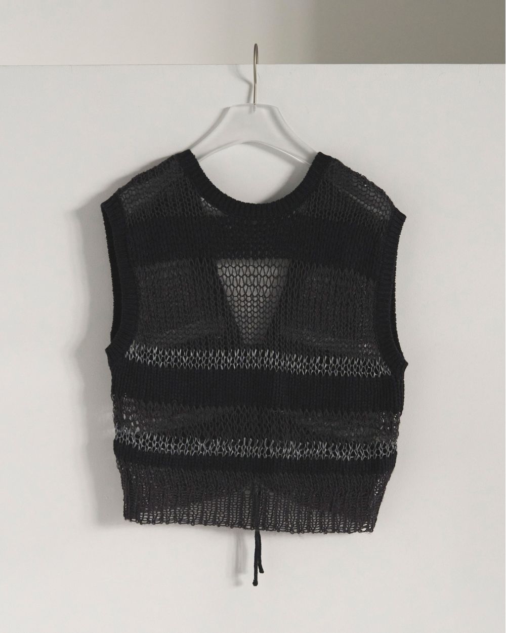 Border Knit Vest Border Knit Vest,ボーダー ニット ベスト,62520514,ニット,ベスト,トップス,ニットトップス,ボーダー,ニットベスト,2Way,柄,ànuke,アンヌーク,lifes,ライフズ,25aw