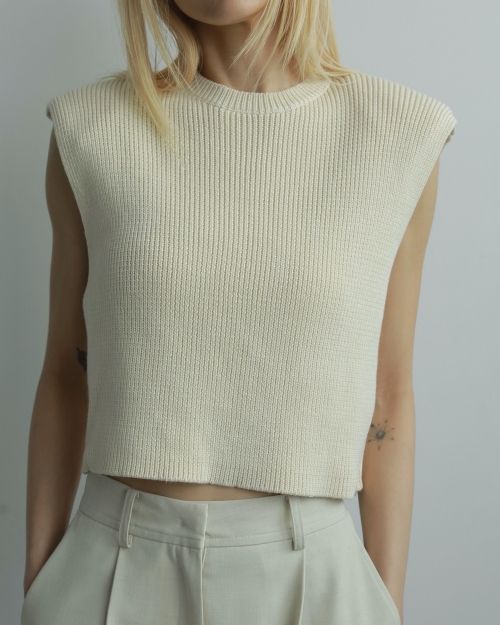 ànuke online store（アンヌーク） / Padin Knit TanktopPadin Knit