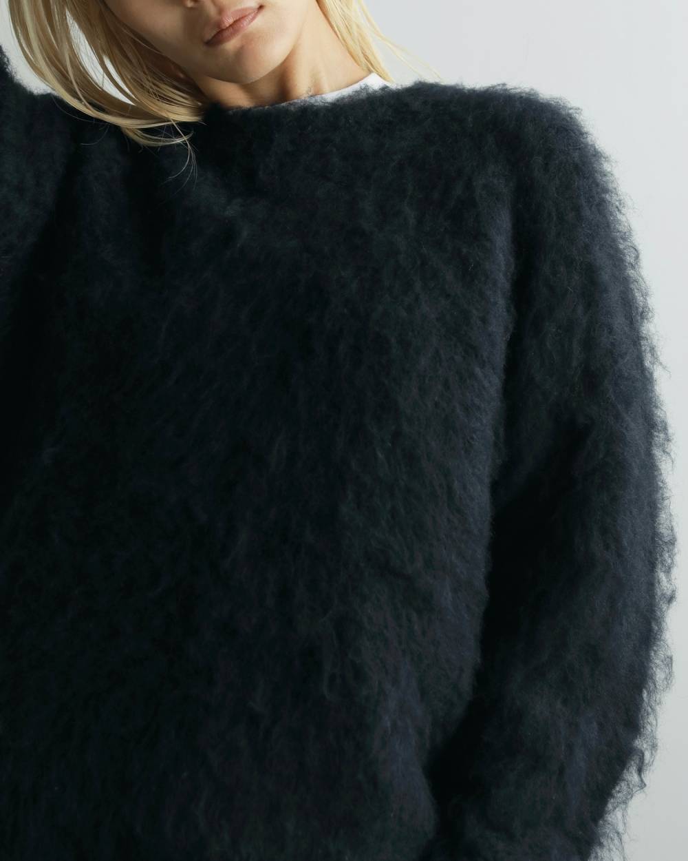 Brashed Knit Pullover Brashed Knit Pullover,ブラッシュド ニット プルオーバー,62520523,ニット,トップス,プルオーバー,ニットプルオーバー,ànuke,アンヌーク,lifes,ライフズ,25aw