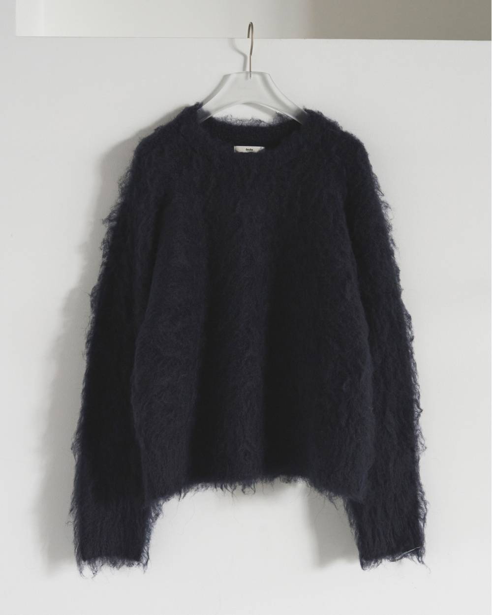 Brashed Knit Pullover Brashed Knit Pullover,ブラッシュド ニット プルオーバー,62520523,ニット,トップス,プルオーバー,ニットプルオーバー,ànuke,アンヌーク,lifes,ライフズ,25aw