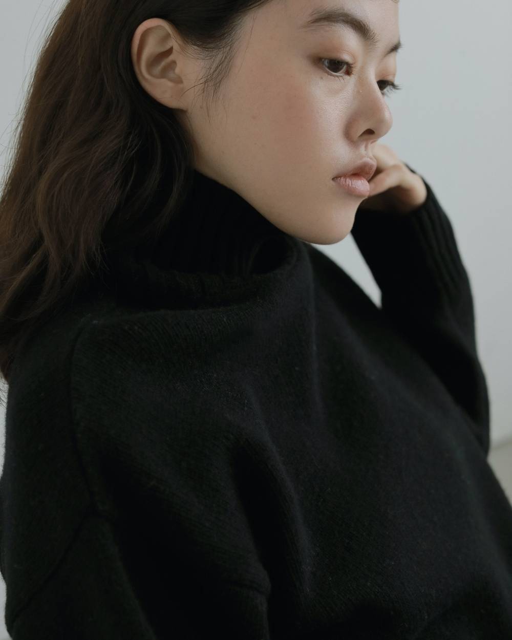 Merinowool Turtle Knit Merinowool Turtle Knit,メリノウール タートル ニット,62520524,トップス,ニット,タートルニット,タートル,ànuke,アンヌーク,lifes,ライフズ,25aw