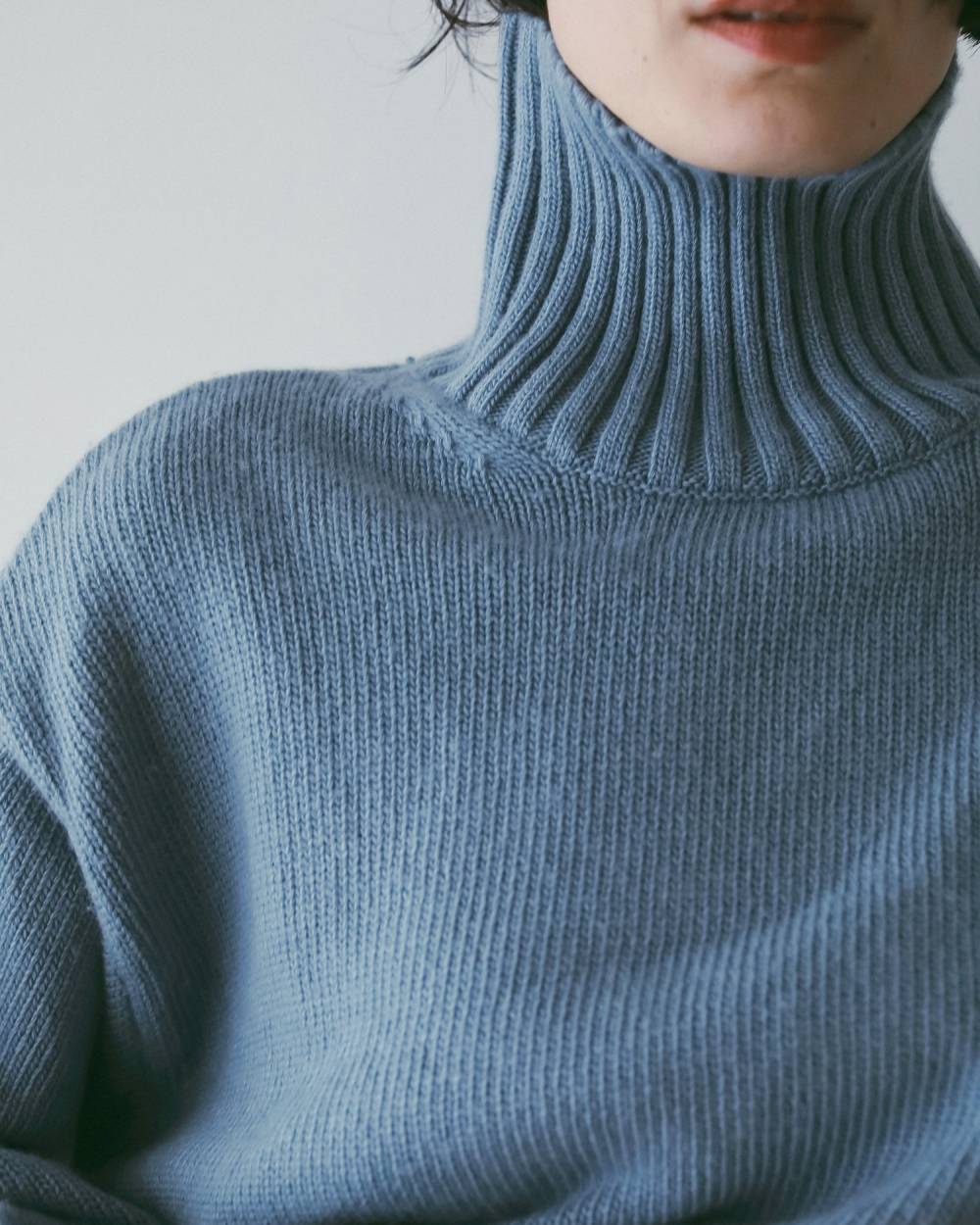 Merinowool Turtle Knit Merinowool Turtle Knit,メリノウール タートル ニット,62520524,トップス,ニット,タートルニット,タートル,ànuke,アンヌーク,lifes,ライフズ,25aw