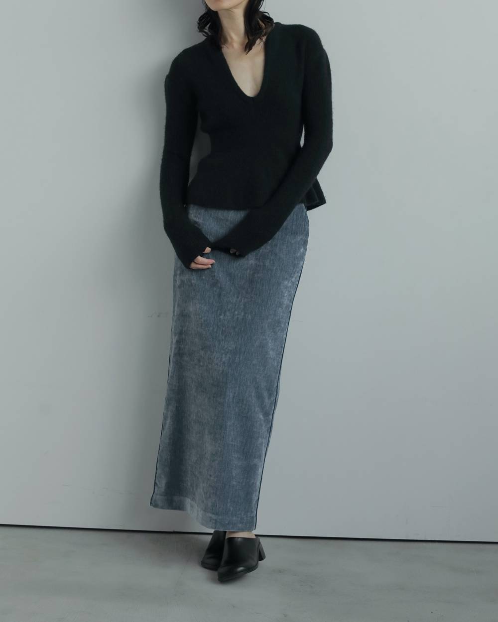 Soft Peplum Knit Soft Peplum Knit,ソフト ペプラム ニット,62520525,ニット,トップス,ニットトップス,ànuke,アンヌーク,lifes,ライフズ,25aw