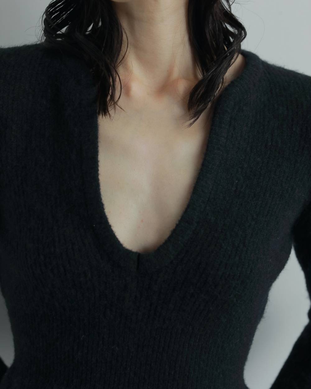 Soft Peplum Knit Soft Peplum Knit,ソフト ペプラム ニット,62520525,ニット,トップス,ニットトップス,ànuke,アンヌーク,lifes,ライフズ,25aw