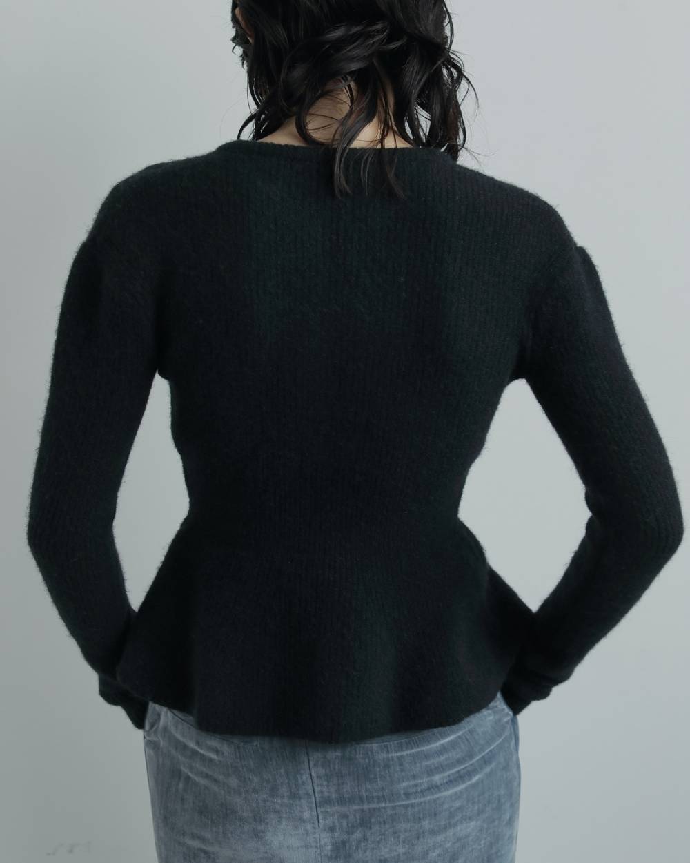 Soft Peplum Knit Soft Peplum Knit,ソフト ペプラム ニット,62520525,ニット,トップス,ニットトップス,ànuke,アンヌーク,lifes,ライフズ,25aw