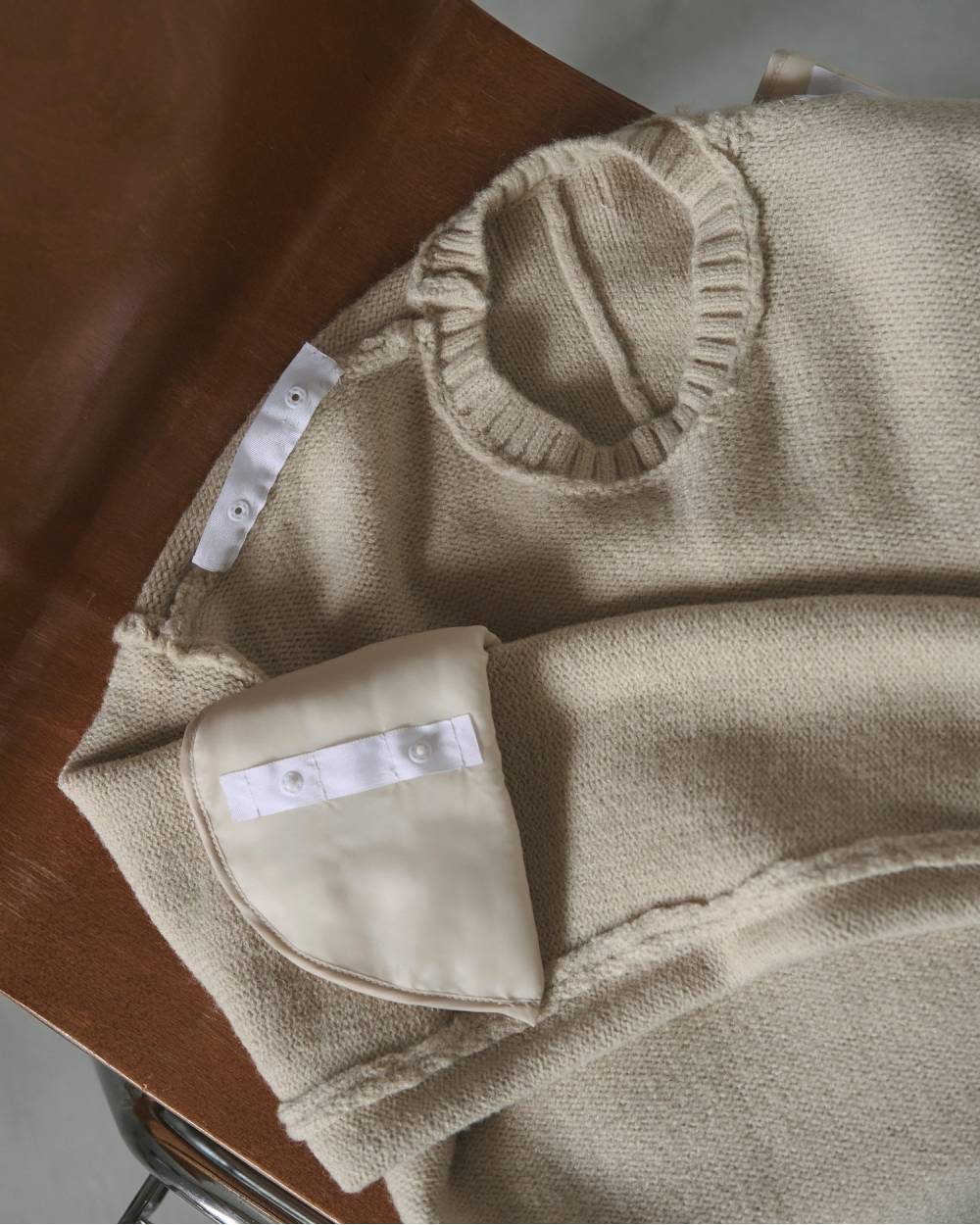 Padin Over Knit Padin Over Knit,パディン オーバー ニット,62520526,ニットプルオーバー,トップス,ニット,ニットトップス,ànuke,アンヌーク,lifes,ライフズ,25aw