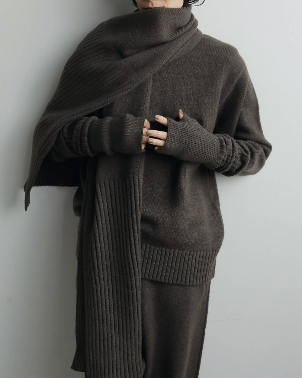 Padin Over Knit Padin Over Knit,パディン オーバー ニット,62520526,ニットプルオーバー,トップス,ニット,ニットトップス,ànuke,アンヌーク,lifes,ライフズ,25aw