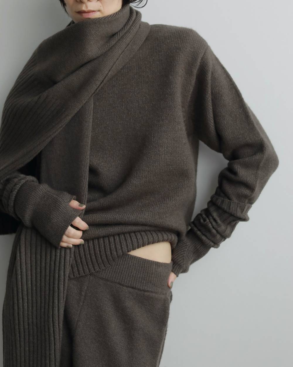 Padin Over Knit Padin Over Knit,パディン オーバー ニット,62520526,ニットプルオーバー,トップス,ニット,ニットトップス,ànuke,アンヌーク,lifes,ライフズ,25aw