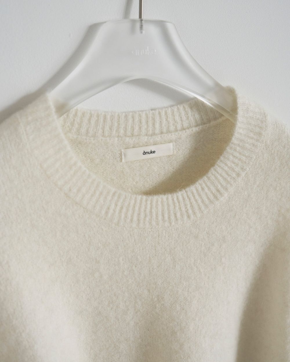 Layered Scarf Knit Layered Scarf Knit,レイヤードスカーフニット,62520528,トップス,ニット,ニットトップス,プルオーバー,ànuke,アンヌーク,lifes,ライフズ,25aw