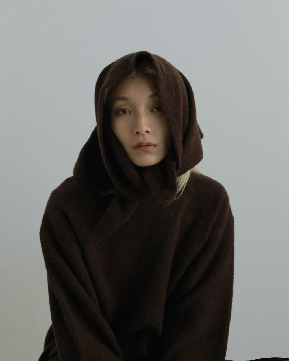 Layered Scarf Knit Layered Scarf Knit,レイヤードスカーフニット,62520528,トップス,ニット,ニットトップス,プルオーバー,ànuke,アンヌーク,lifes,ライフズ,25aw