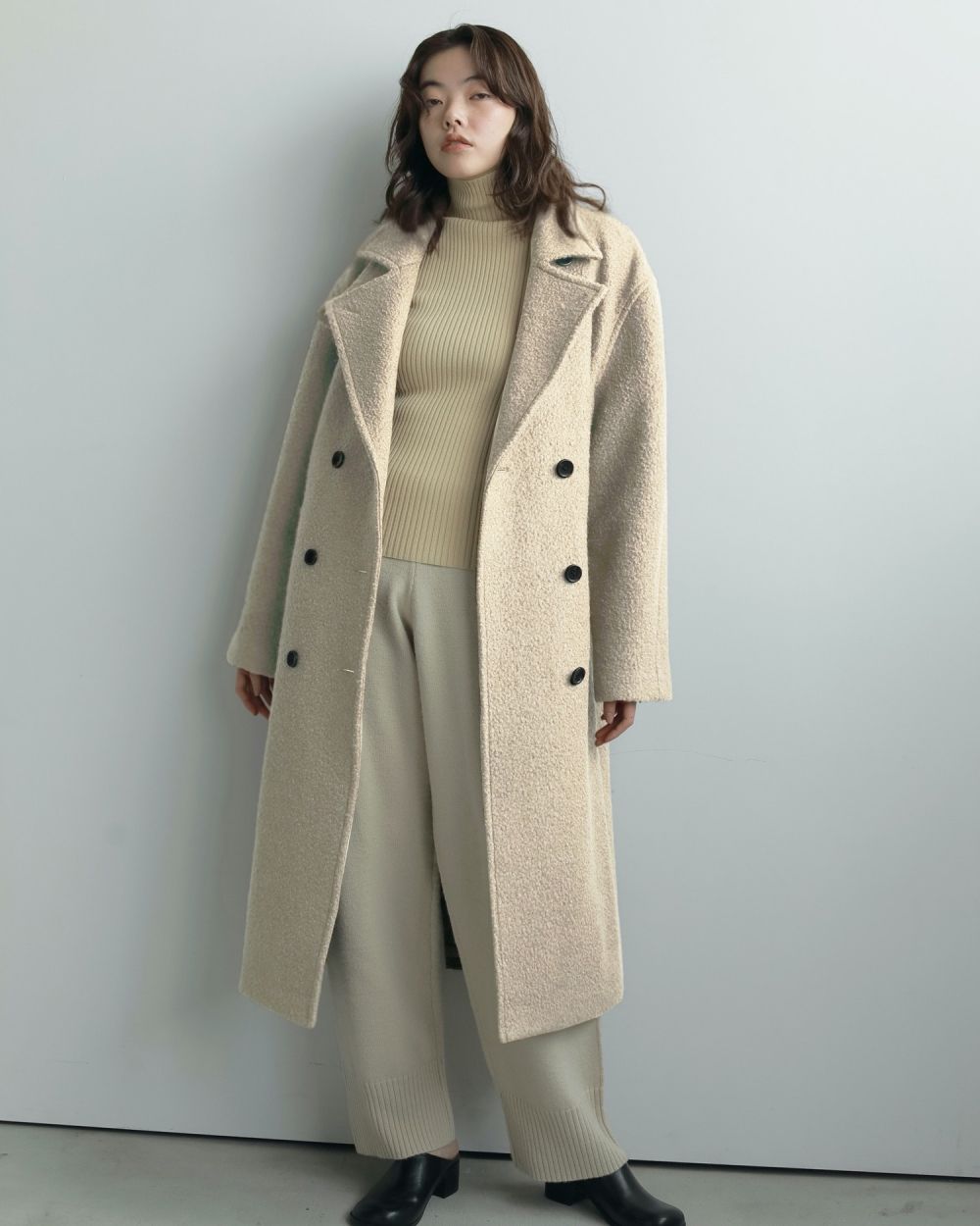 Slit Turtle Knit Slit Turtle Knit,スリットタートルニット,62520530,トップス,ニット,タートル,ànuke,アンヌーク,lifes,ライフズ,25aw