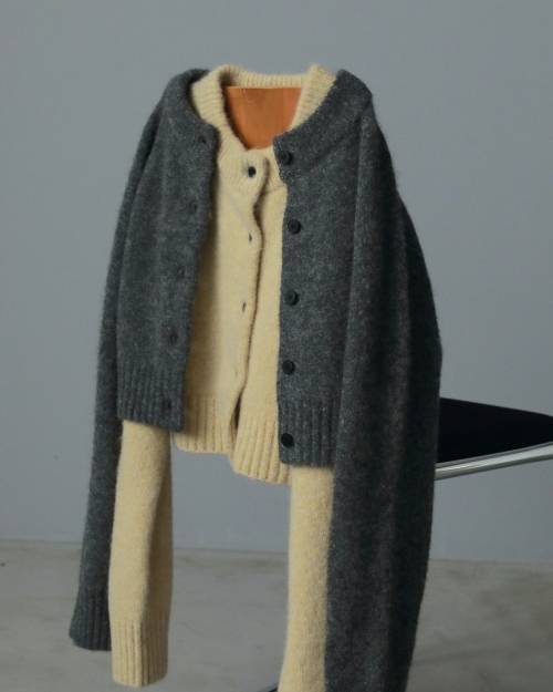ànuke online store（アンヌーク） / Melange Knit CardiganMelange