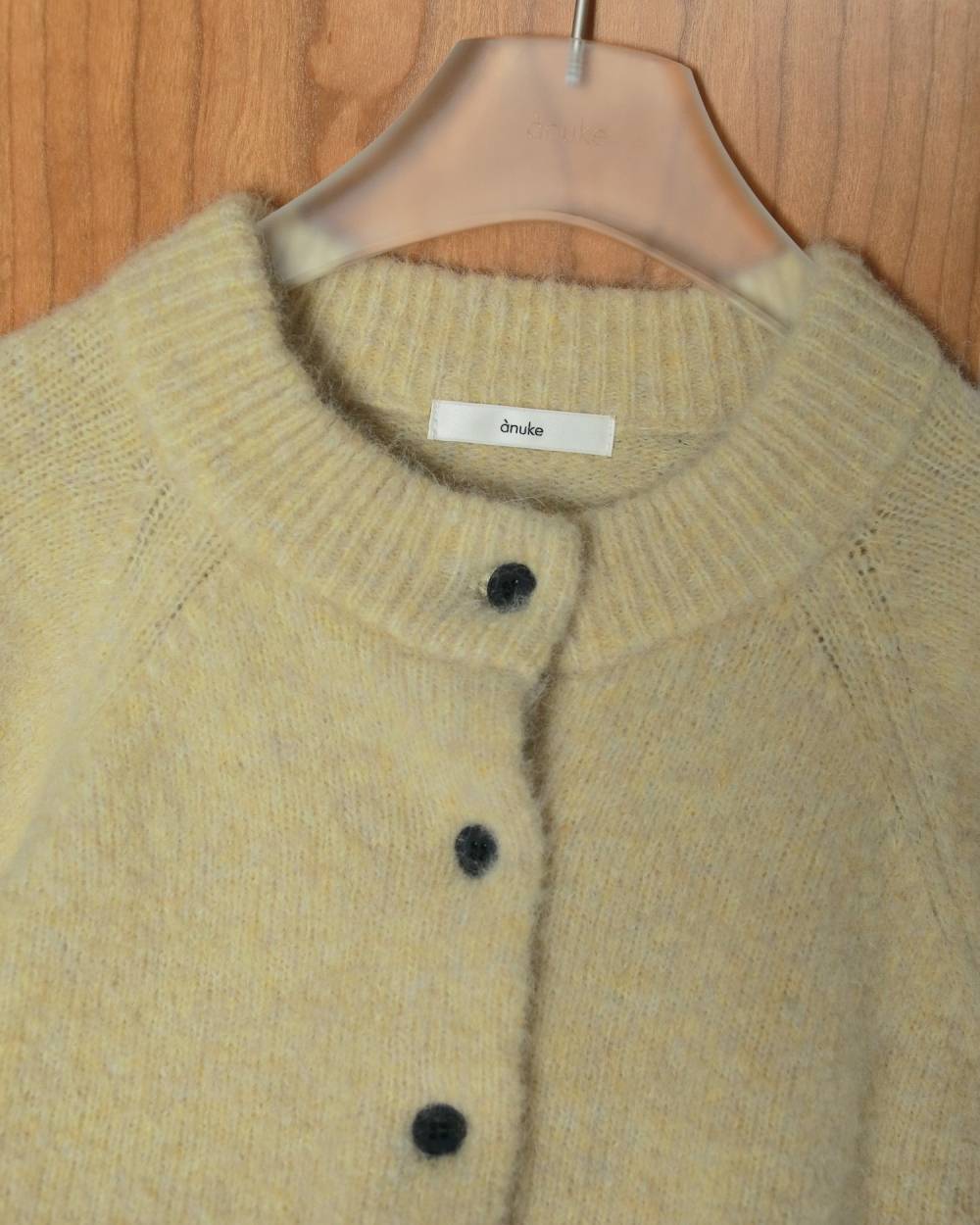 Melange Knit Cardigan Melange Knit Cardigan,メランジ ニット カーディガン,62520531,カーディガン,カーデ,ニット,ニットカーデ,羽織,トップス,ànuke,アンヌーク,lifes,ライフズ,25aw