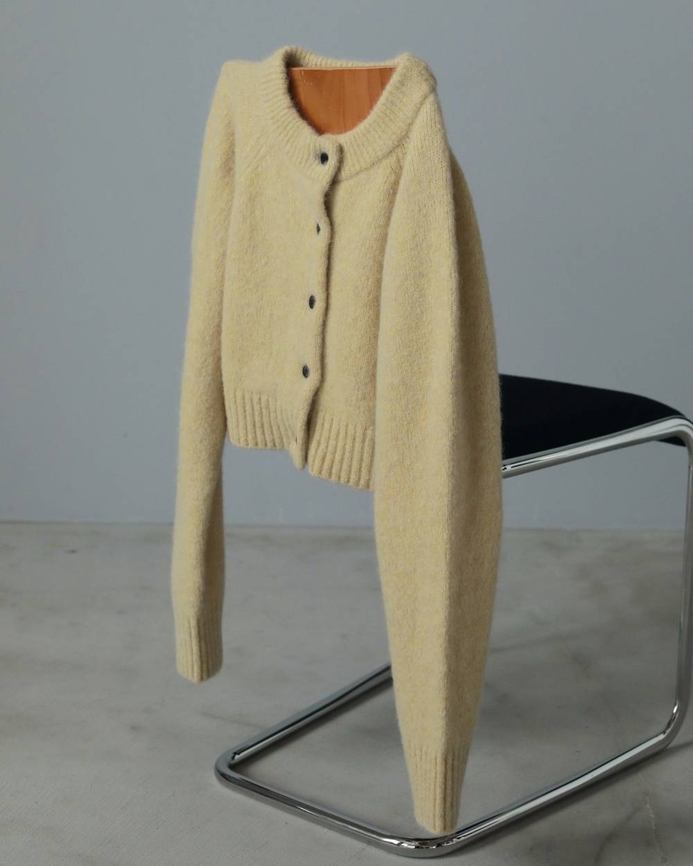 Melange Knit Cardigan Melange Knit Cardigan,メランジ ニット カーディガン,62520531,カーディガン,カーデ,ニット,ニットカーデ,羽織,トップス,ànuke,アンヌーク,lifes,ライフズ,25aw