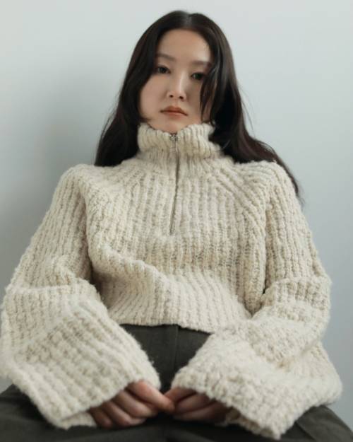 ànuke online store（アンヌーク） / Short Zip Knit62520532,ショート