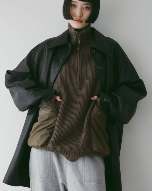 ànuke online store（アンヌーク） / Halfzip Docking KnitHalfzip