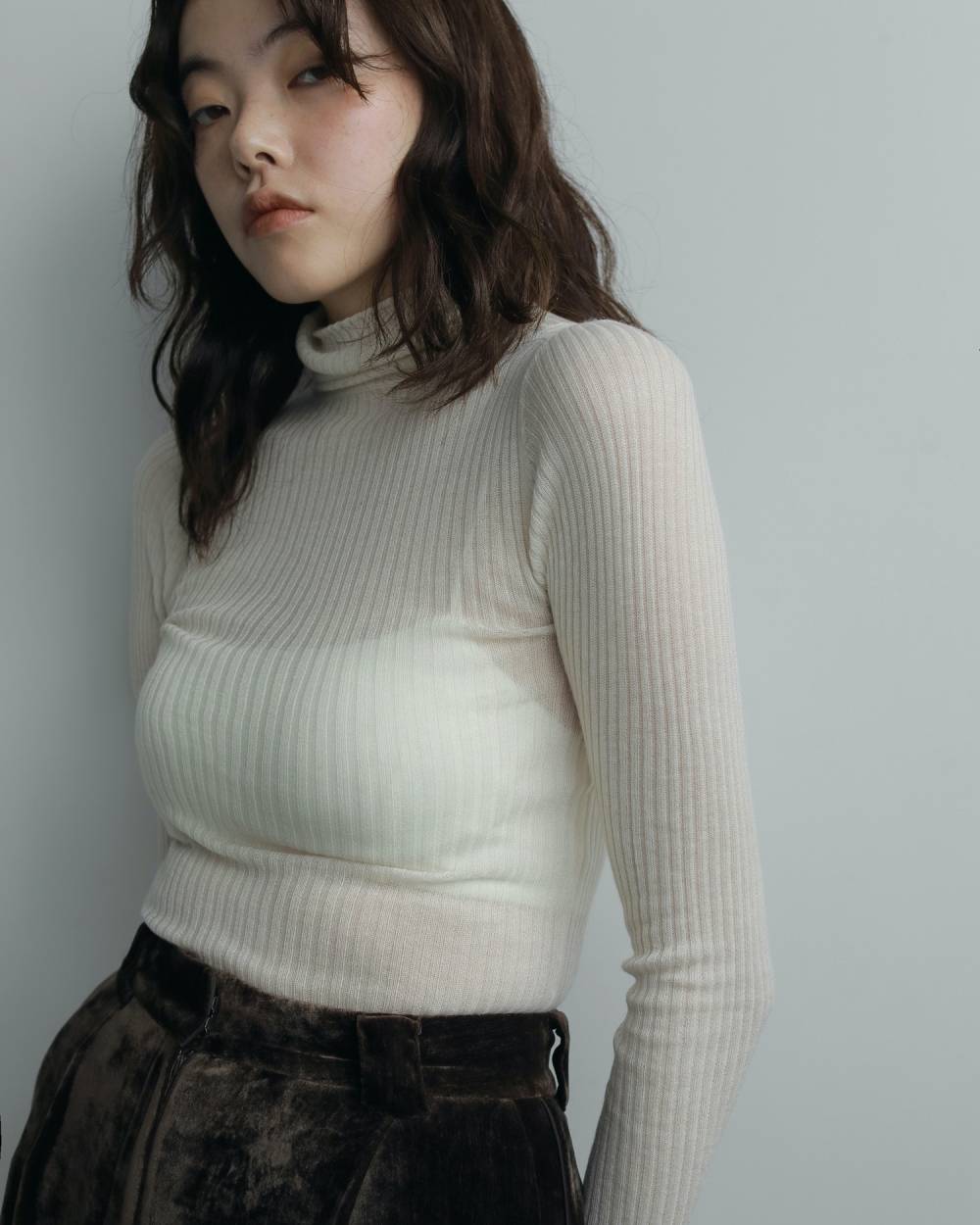 Soft Rib Turtle Soft Rib Turtle,ソフト リブ タートル,62520536,ニット,タートル,トップス,ànuke,アンヌーク,lifes,ライフズ,25aw