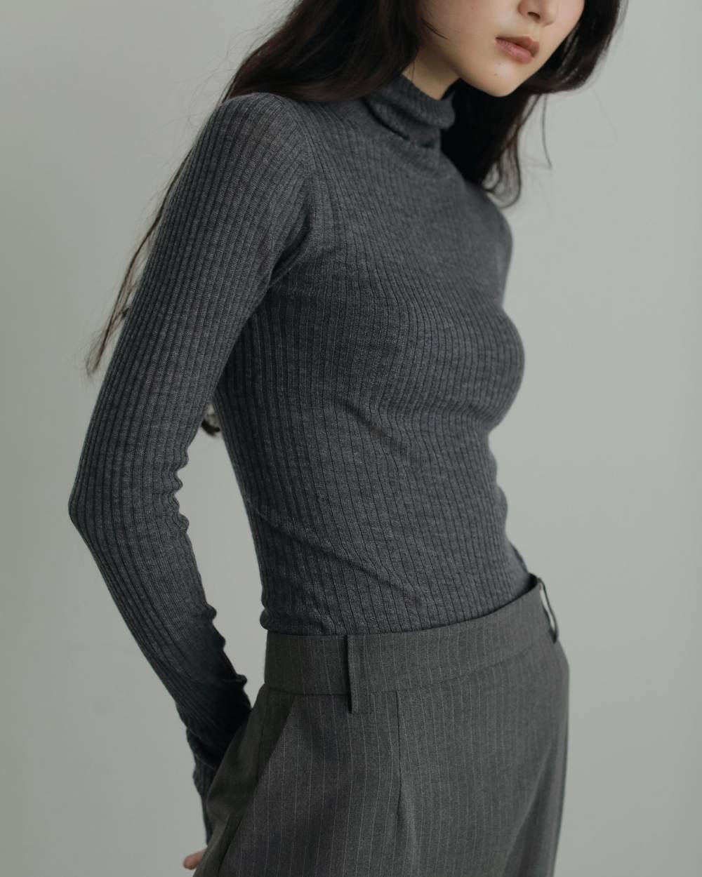 Soft Rib Turtle Soft Rib Turtle,ソフト リブ タートル,62520536,ニット,タートル,トップス,ànuke,アンヌーク,lifes,ライフズ,25aw