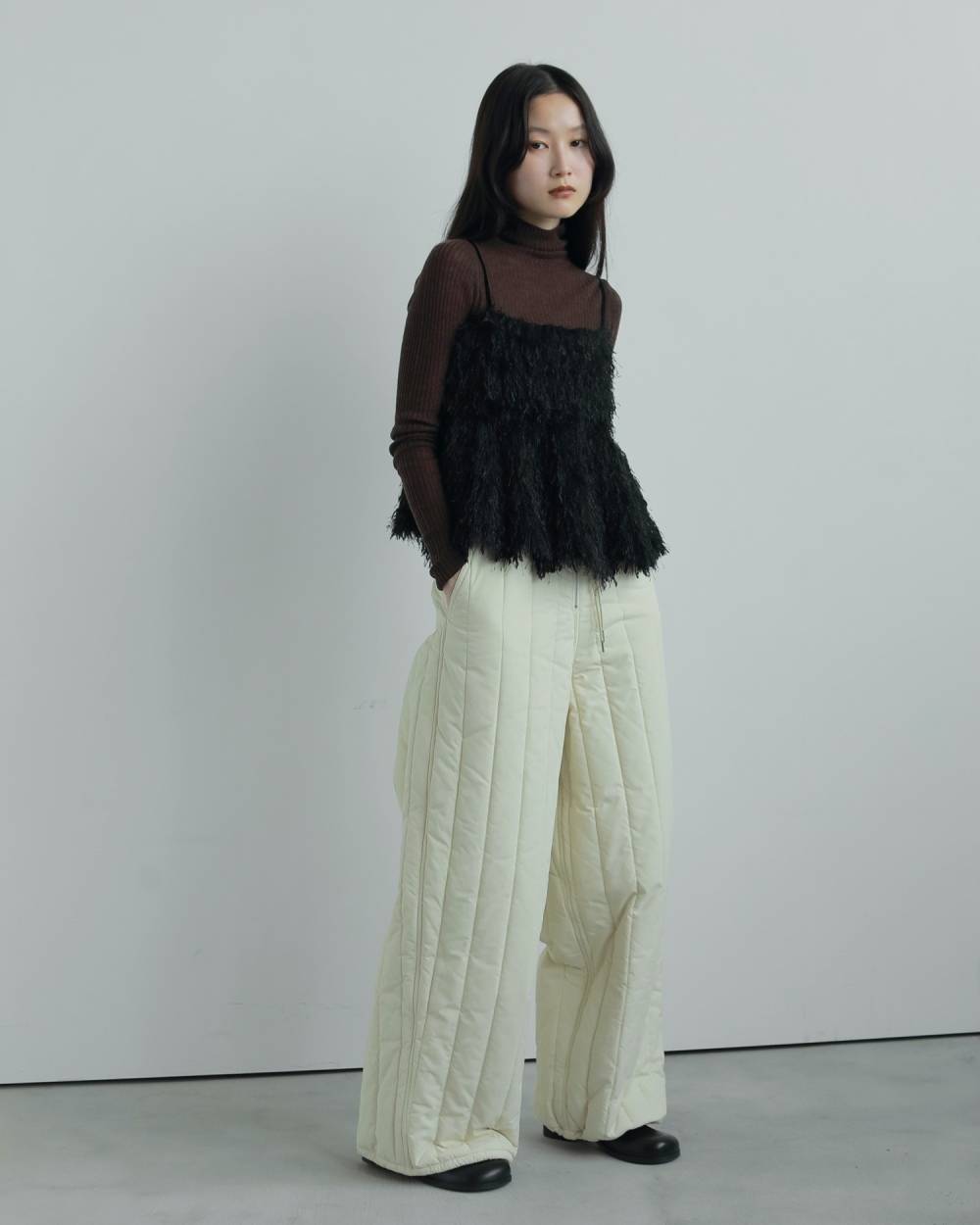 Soft Rib Turtle Soft Rib Turtle,ソフト リブ タートル,62520536,ニット,タートル,トップス,ànuke,アンヌーク,lifes,ライフズ,25aw