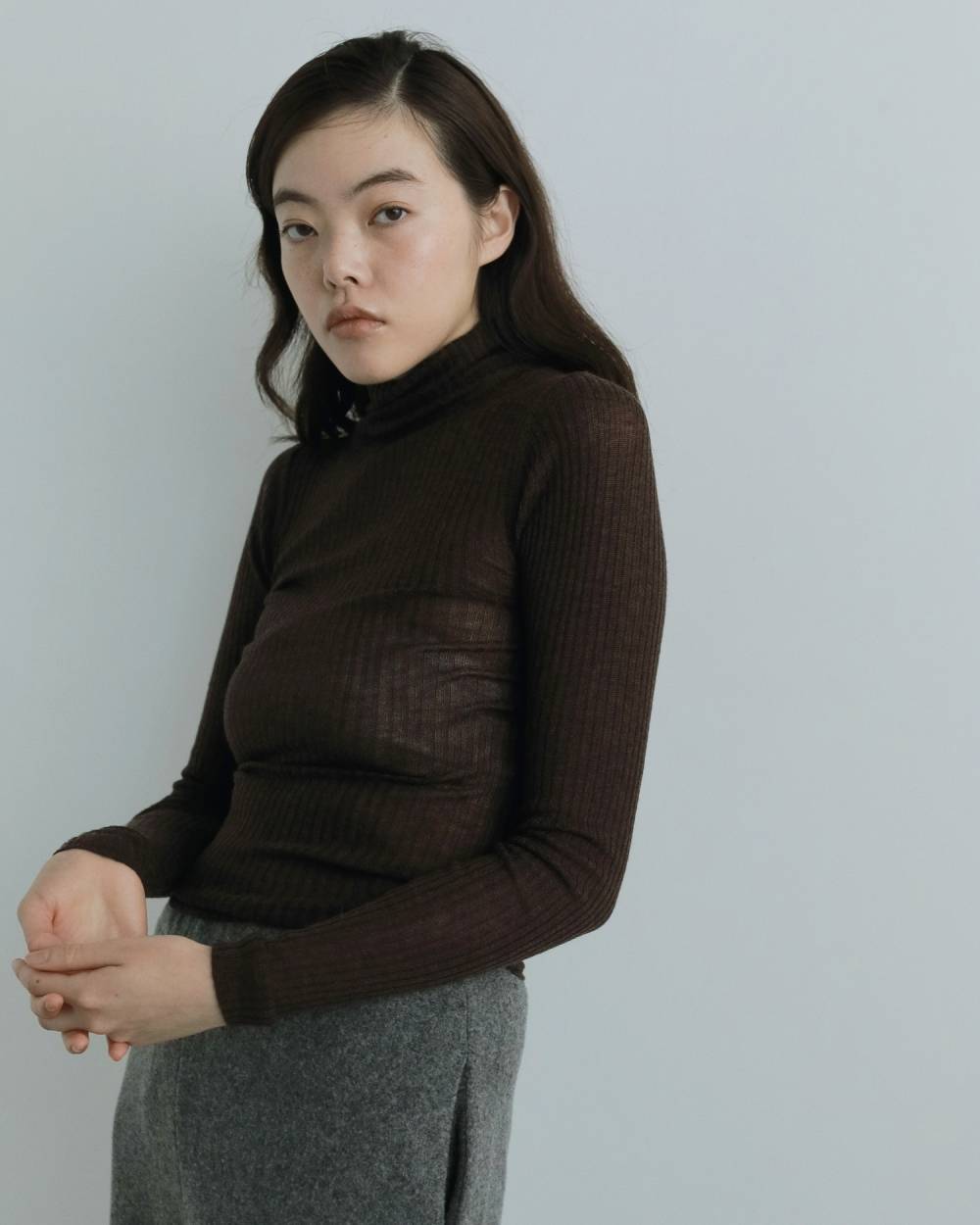 Soft Rib Turtle Soft Rib Turtle,ソフト リブ タートル,62520536,ニット,タートル,トップス,ànuke,アンヌーク,lifes,ライフズ,25aw