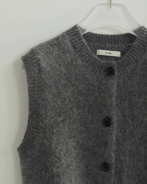 ànuke online store（アンヌーク） / Crewneck Botton VestCrewneck