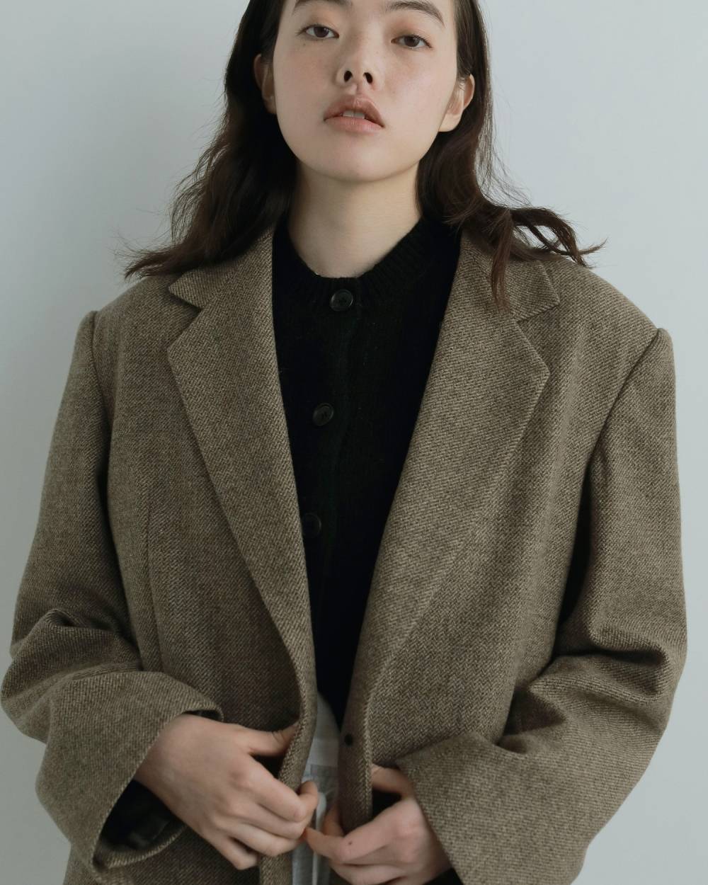 Crewneck Botton Vest Crewneck Botton Vest,クルーネック ボタン ベスト,62520538,ニットベスト,ベスト,ニット,トップス,ànuke,アンヌーク,lifes,ライフズ,25aw