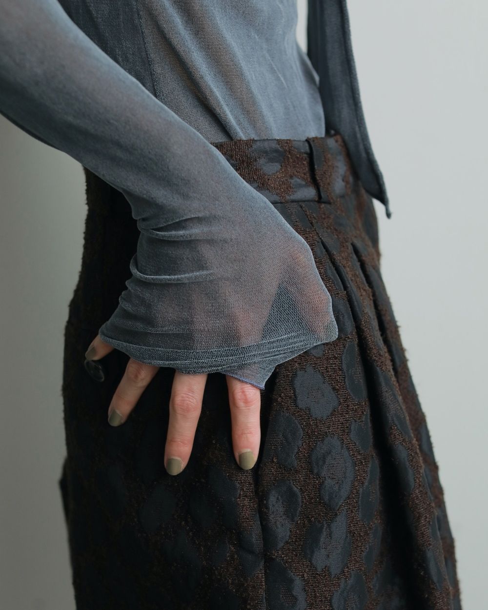 Velour Tie Tops Velour Tie Tops,ベロアタイトップス,62520601,トップス,ベロアトップス,タートル,ànuke,アンヌーク,lifes,ライフズ,25aw