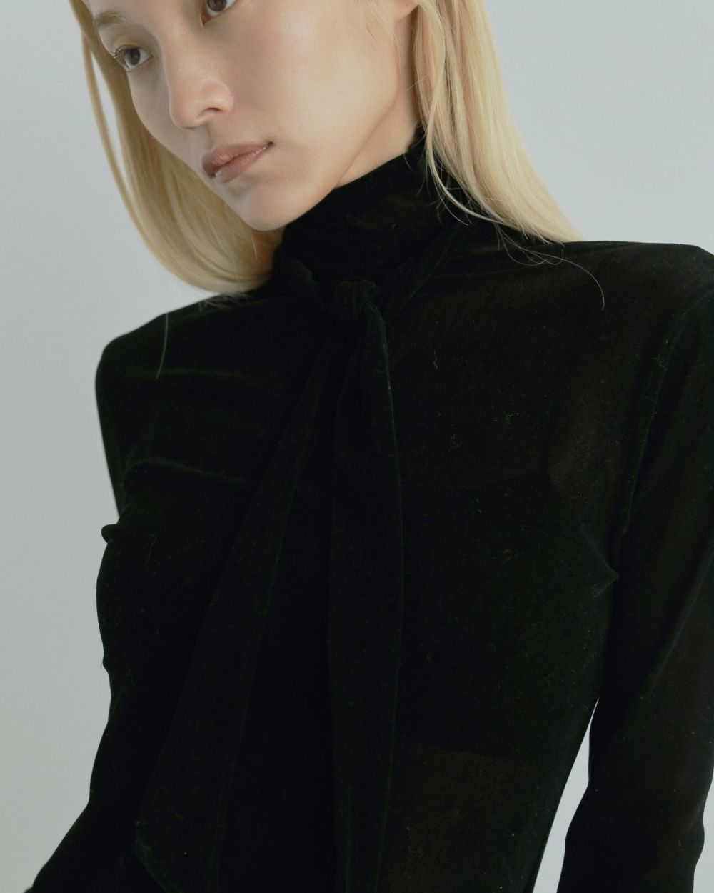 Velour Tie Tops Velour Tie Tops,ベロアタイトップス,62520601,トップス,ベロアトップス,タートル,ànuke,アンヌーク,lifes,ライフズ,25aw