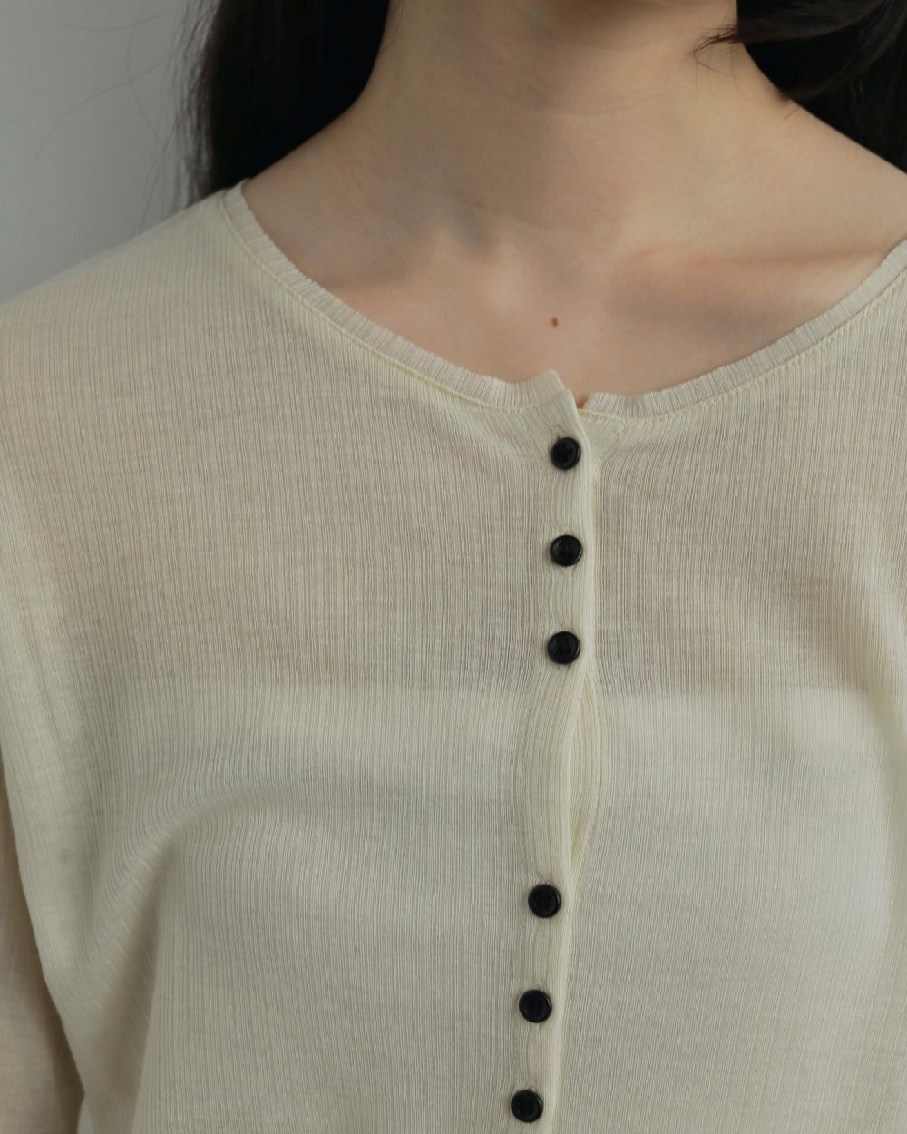 Sheer Rib Cardigan Sheer Rib Cardigan,シアー リブ カーディガン,62520602,カーデ,カーディガン,羽織,透け感,長袖,トップス,ànuke,アンヌーク,lifes,ライフズ,25aw