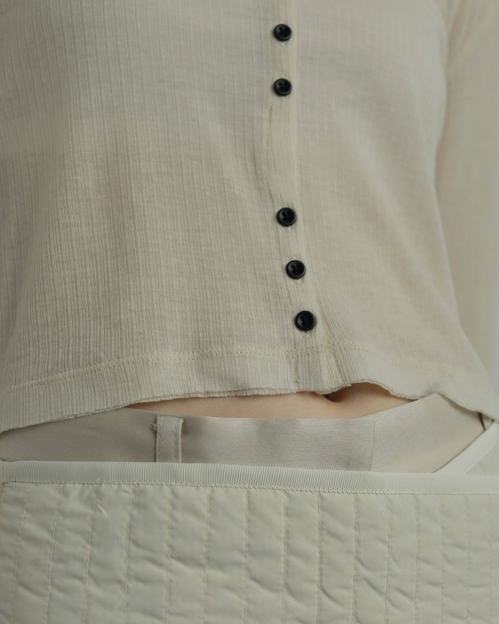 ànuke online store（アンヌーク） / Sheer Rib CardiganSheer