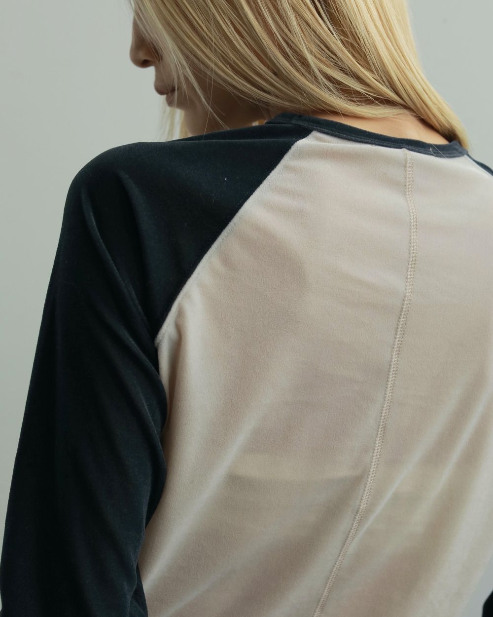 Sheervelour Baseball T-shirts Sheervelour Baseball T-shirts,シアーベロア ベースボール Tシャツ,62520605,ベロア素材,長袖,トップス,ロンT,Tシャツ,ànuke,アンヌーク,lifes,ライフズ,25aw