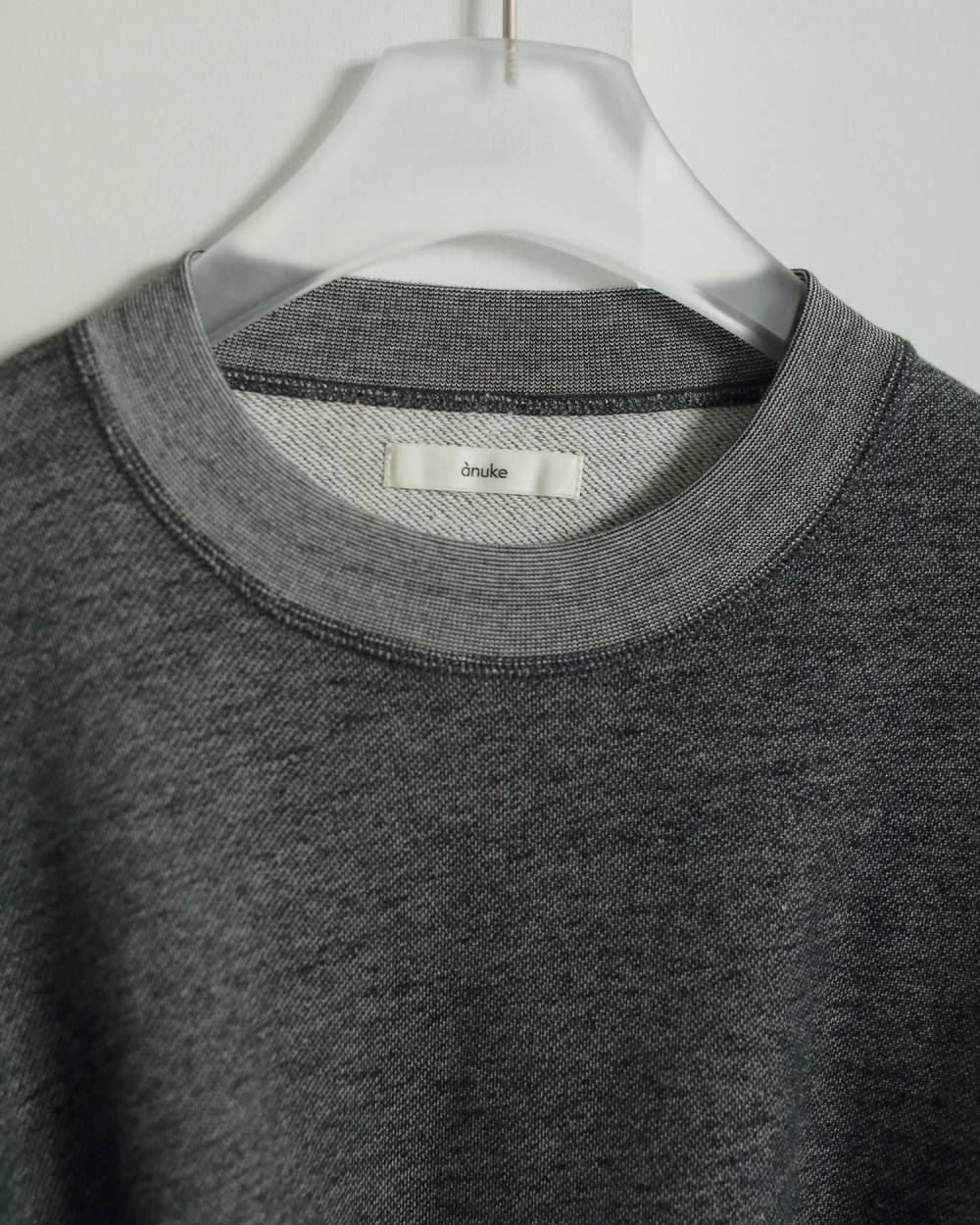 Bicolor Wide Sweat Bicolor Wide Sweat,バイカラー ワイド スウェット,62520607,トップス,カットソートップス,スウェット,ショート丈,ànuke,アンヌーク,lifes,ライフズ,25aw