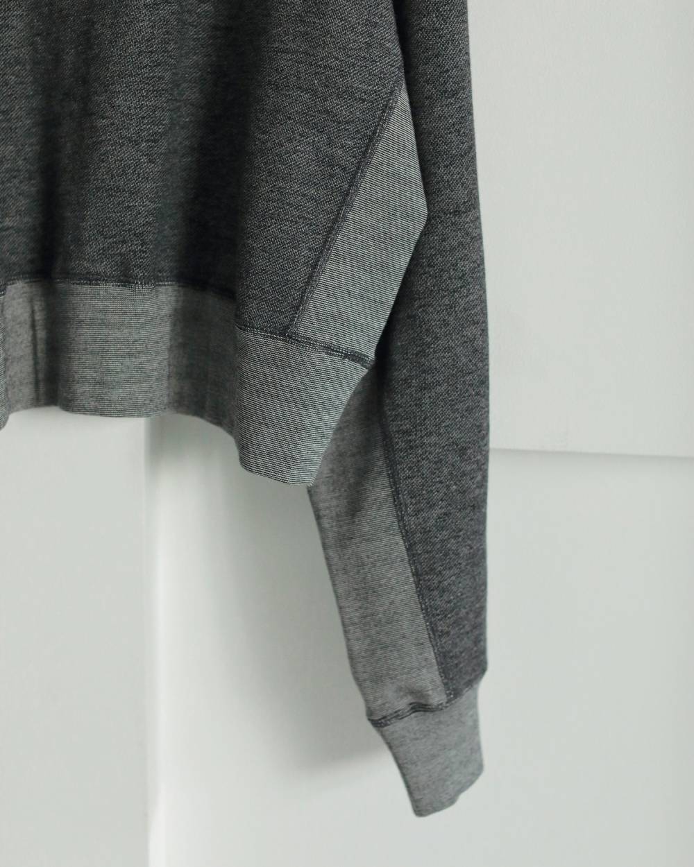 Bicolor Wide Sweat Bicolor Wide Sweat,バイカラー ワイド スウェット,62520607,トップス,カットソートップス,スウェット,ショート丈,ànuke,アンヌーク,lifes,ライフズ,25aw