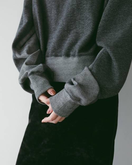 ànuke online store（アンヌーク） / Bicolor Wide SweatBicolor Wide