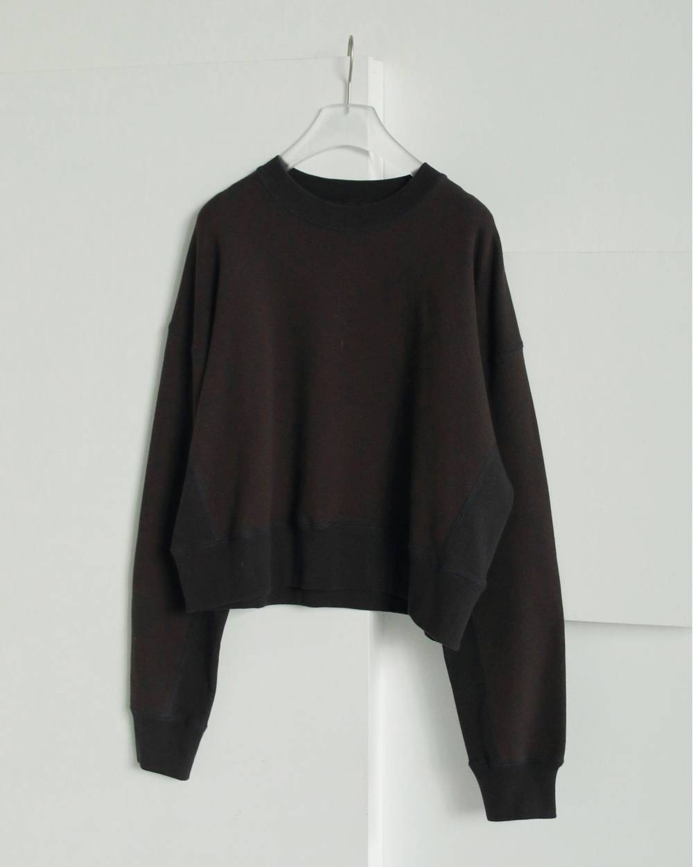 Bicolor Wide Sweat Bicolor Wide Sweat,バイカラー ワイド スウェット,62520607,トップス,カットソートップス,スウェット,ショート丈,ànuke,アンヌーク,lifes,ライフズ,25aw