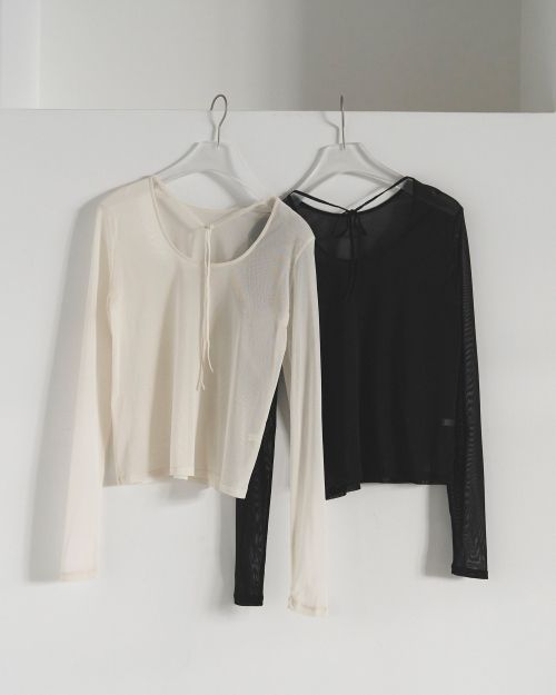 ànuke online store（アンヌーク） / 2way Sheer Tops2way Sheer