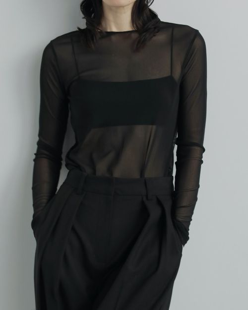 anuke アンヌーク 2way sheer tops シアートップス ànuke online store（アンヌーク） / 2way Sheer Tops2way Sheer