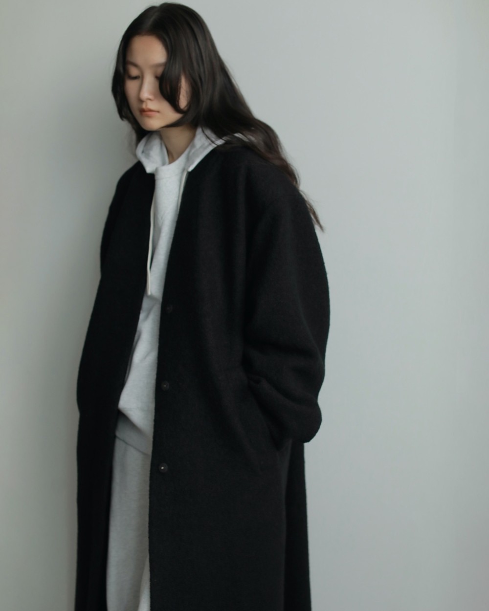 Over Sweat Parka Over Sweat Parka,オーバー スウェット パーカー,62520612,スウェット,パーカー,トップス,プルオーバー,オーバーサイズ,ànuke,アンヌーク,lifes,ライフズ,25aw