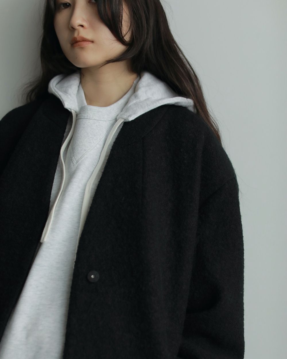 Over Sweat Parka Over Sweat Parka,オーバー スウェット パーカー,62520612,スウェット,パーカー,トップス,プルオーバー,オーバーサイズ,ànuke,アンヌーク,lifes,ライフズ,25aw