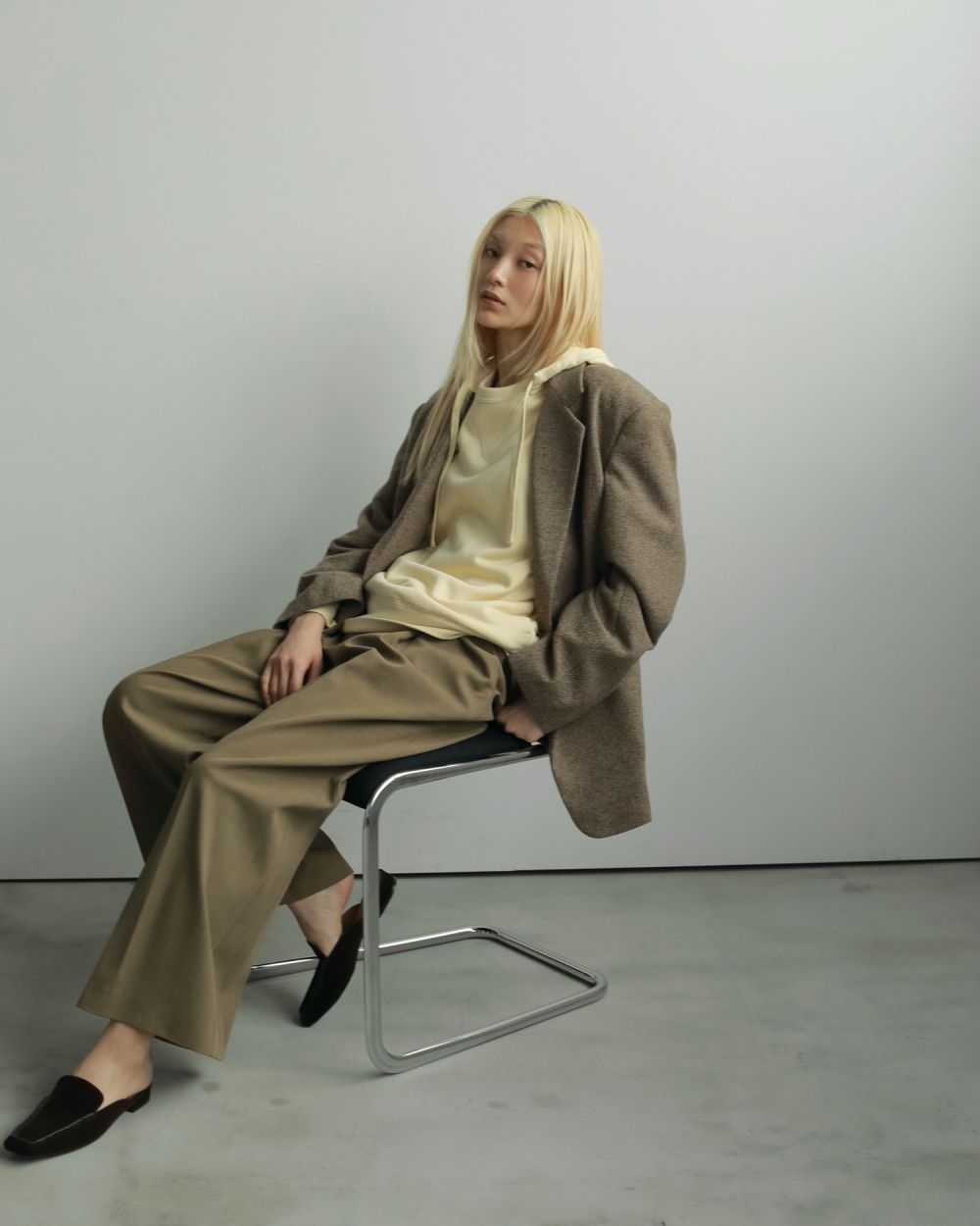 Over Sweat Parka Over Sweat Parka,オーバー スウェット パーカー,62520612,スウェット,パーカー,トップス,プルオーバー,オーバーサイズ,ànuke,アンヌーク,lifes,ライフズ,25aw