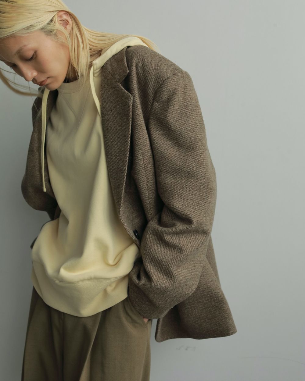 Over Sweat Parka Over Sweat Parka,オーバー スウェット パーカー,62520612,スウェット,パーカー,トップス,プルオーバー,オーバーサイズ,ànuke,アンヌーク,lifes,ライフズ,25aw