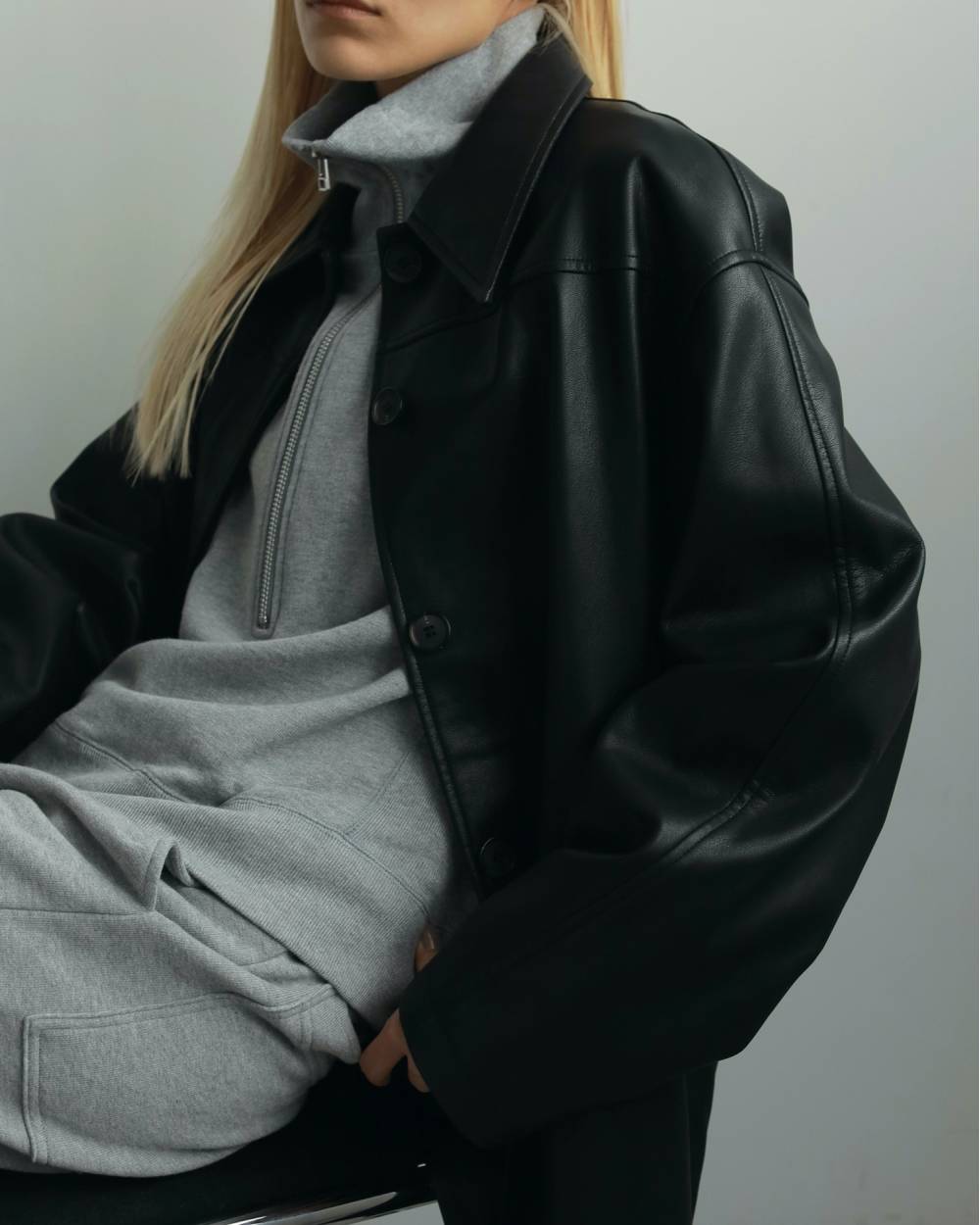 Half Zip Tops Half Zip Tops,ハーフ ジップ トップス,62520613,トップス,裏毛素材,ショート丈,ànuke,アンヌーク,lifes,ライフズ,25aw