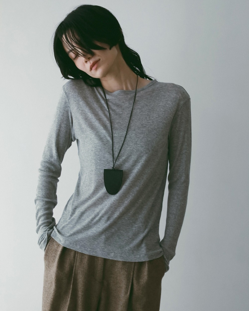 Layered Sheer Long T-shirts Layered Sheer Long T-shirts,レイヤードシアーロングTシャツ,62520617,ロンT,トップス,透け感,レイヤード,カットソー,Tシャツ,ànuke,アンヌーク,lifes,ライフズ,25aw