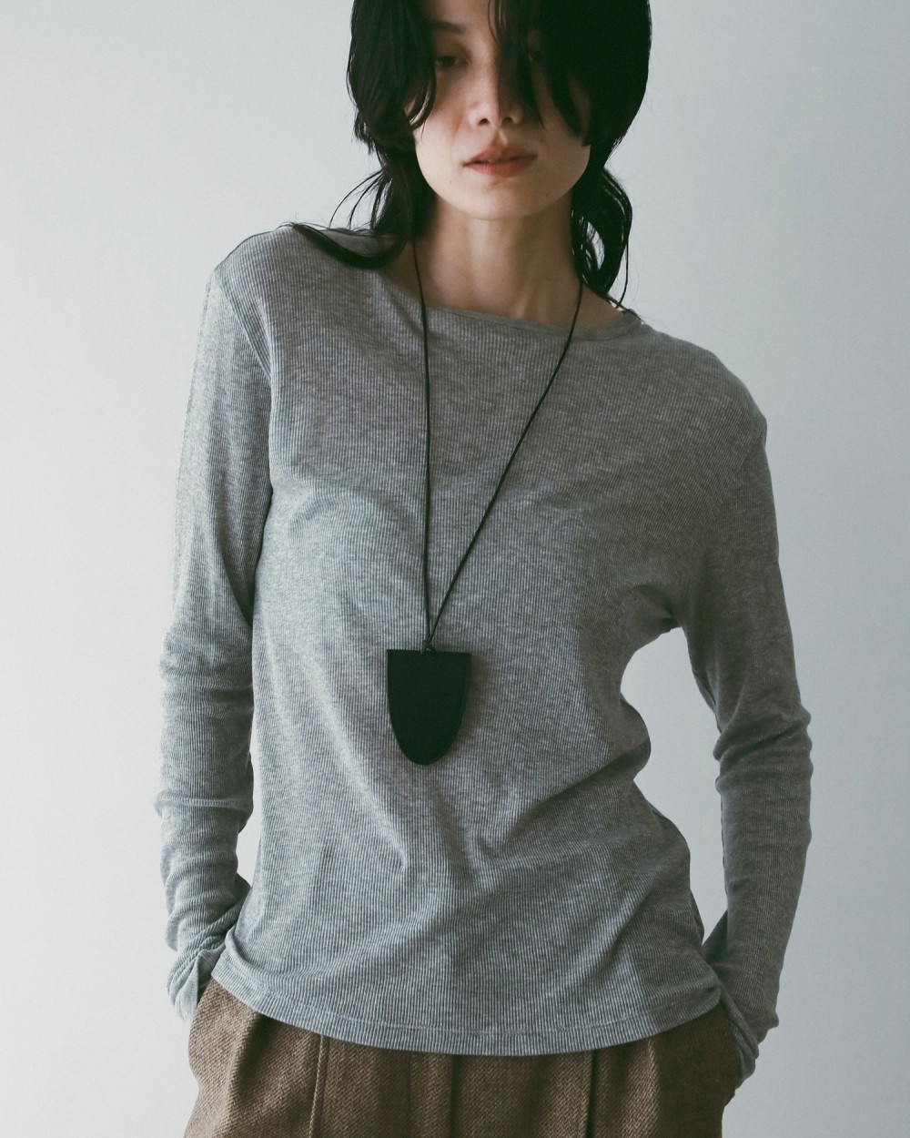 Layered Sheer Long T-shirts Layered Sheer Long T-shirts,レイヤードシアーロングTシャツ,62520617,ロンT,トップス,透け感,レイヤード,カットソー,Tシャツ,ànuke,アンヌーク,lifes,ライフズ,25aw