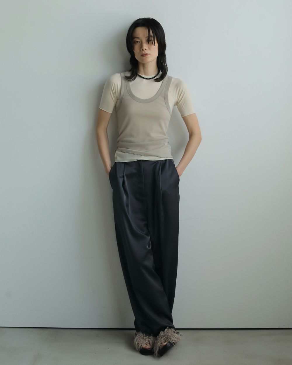 ànuke online store（アンヌーク） / Tulle Tank TopTulle Tank