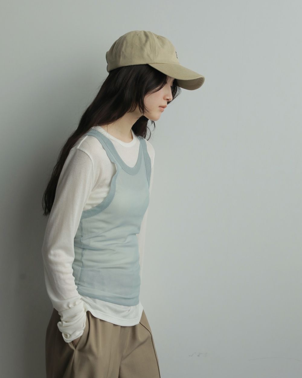 ànuke online store（アンヌーク） / Tulle Tank TopTulle Tank